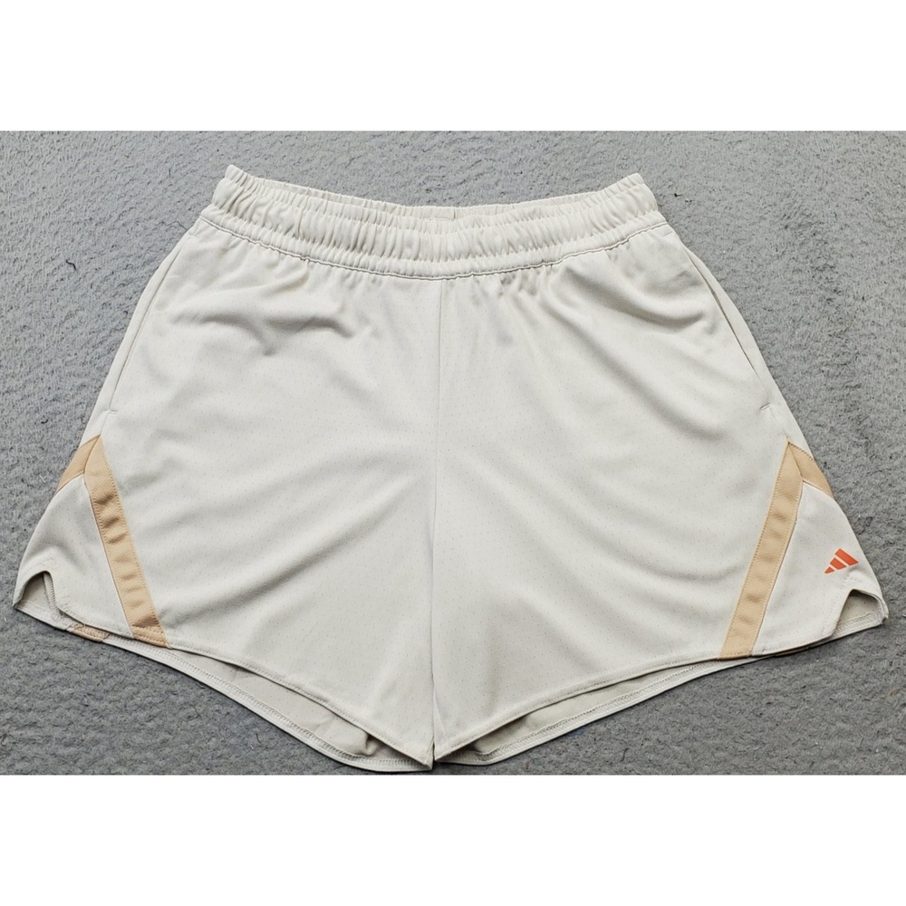 Adidas Basketball Shorts Mens Small Multi Mesh Running Loose Fit‎ Elastic Waist